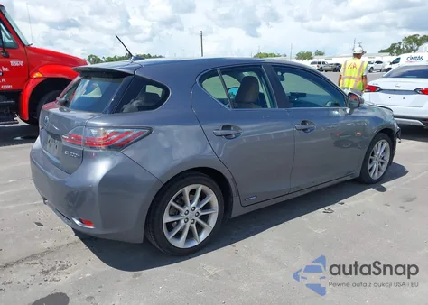 2012 Lexus Ct 200H Premium из США, поврежденный, VIN JTHKD5BH0C2097236